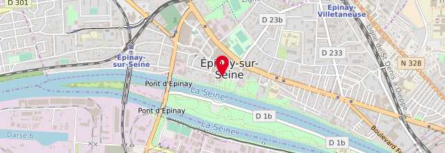 Plan de le Point d'accueil CPAM d'Epinay sur Seine