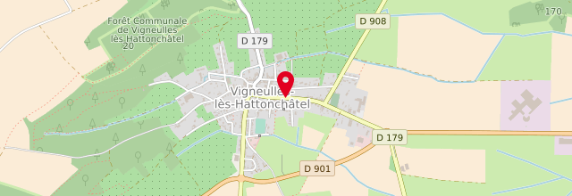 Plan la maison France services la Poste de Vigneulles-lès-Hattonchâtel