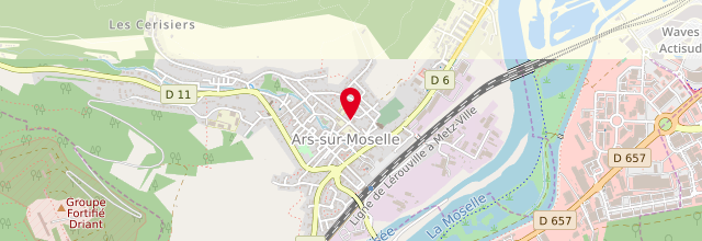 Plan la maison France services d’Ars-sur-Moselle