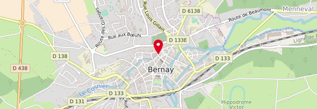 Plan la maison France services de Bernay
