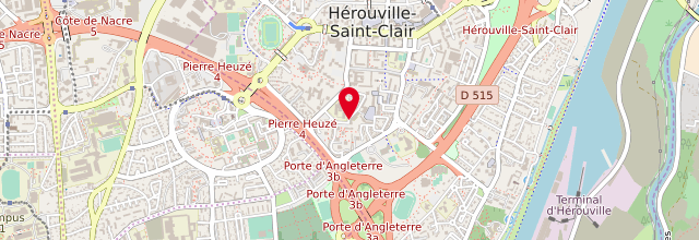 Plan la maison France services d'Hérouville Saint-Clair