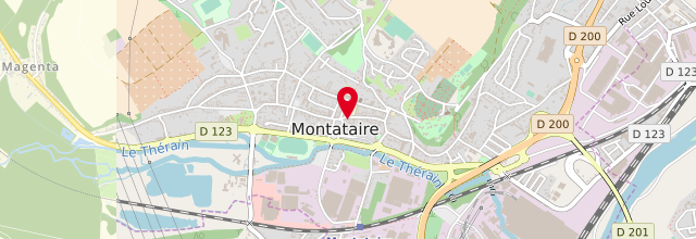 Plan la maison France services la Poste de Montataire
