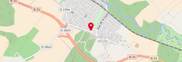 Plan la maison France services de Jonchery-sur-Vesle