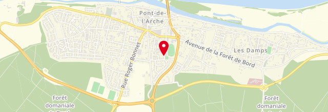 Plan la maison France Services Pont-de-l’Arche