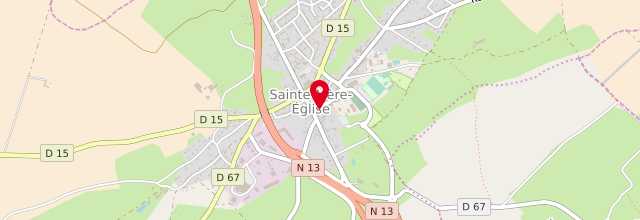 Plan la maison France services Carentan - Antenne de Sainte-Mère-Eglise