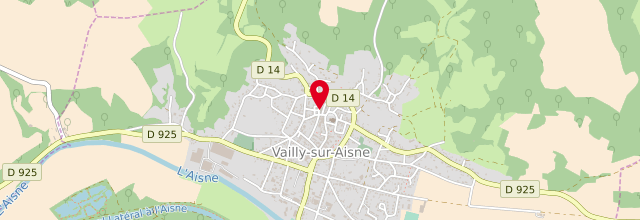 Plan la maison France Services de Vailly-sur-Aisne
