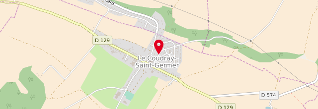 Plan la maison France Services Le Coudray Saint-Germer