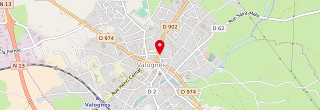 Plan la maison France Services de Valognes