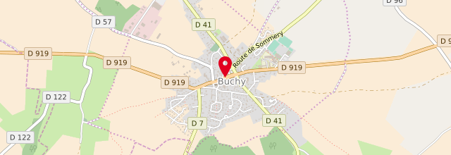 Plan la maison France services la Poste de Buchy