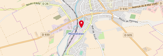 Plan la maison France Services de Montdidier