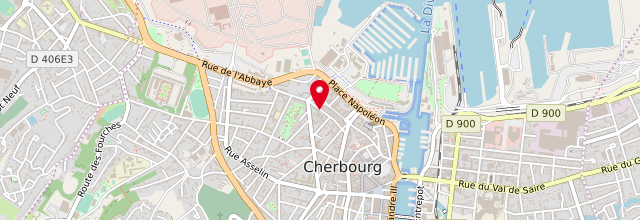 Plan de Agence CPAM de Cherbourg-Octeville