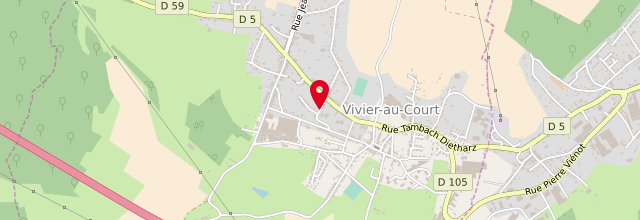 Plan la maison France services de Vivier-au-Court