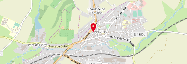 Plan la maison France Services de Vervins