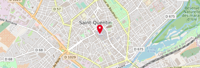 Plan l'antenne Bus France services Saint-Quentin