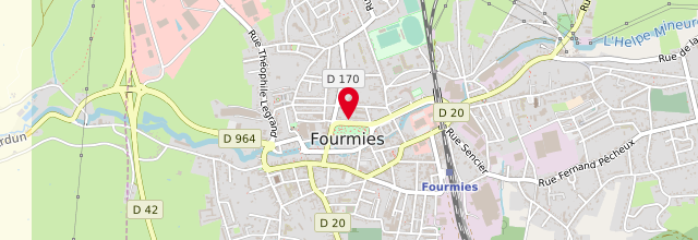 Plan la maison France services de Fourmies