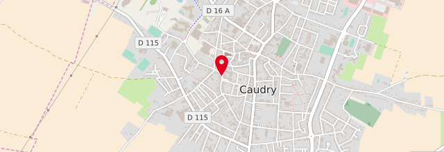 Plan de Agence CPAM de Caudry