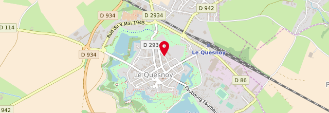 Plan de le Point d'accueil CPAM du Quesnoy
