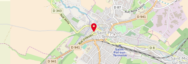 Plan la maison France Services Saint Pol sur Ternoise - Ternois 2