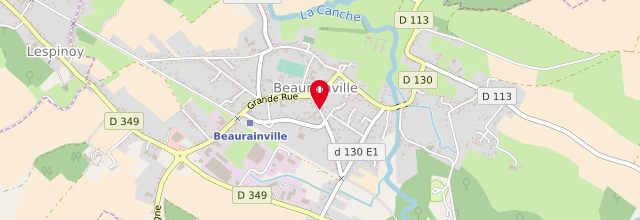 Plan la maison France services la Poste de Beaurainville