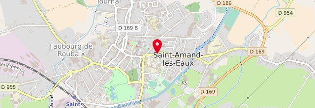 Plan de Agence CPAM de Saint-Amand-les-Eaux
