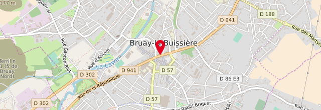 Plan de Agence CPAM de Bruay-la-Buissière