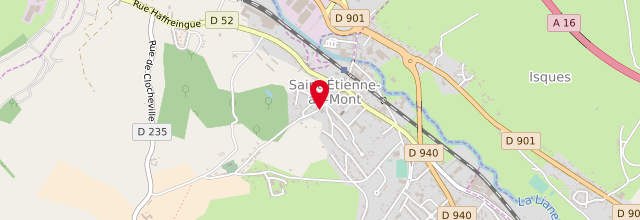 Plan la maison France services de Saint-Etienne-au-Mont - Espace Nelson Mandela